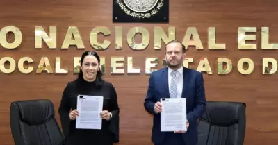 Convenio de colaboraci�n para la Elecci�n Extraordinaria del Poder Judicial Loca
