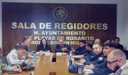 Mesa de seguridad Rosarito