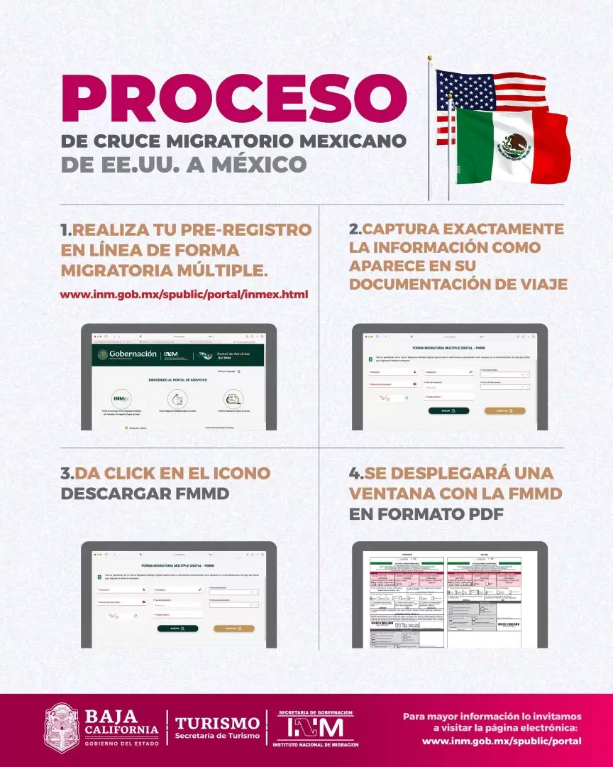 Conoce los pasos para obtener tu Forma Migratoria M�ltiple