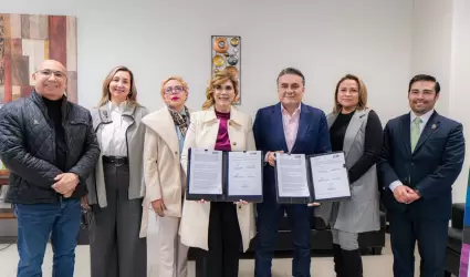 Firman convenio de colaboraci�n