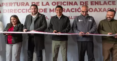 Inauguraci�n de la Oficina de Enlace de la Direcci�n de Migraci�n Oaxaque�a en T