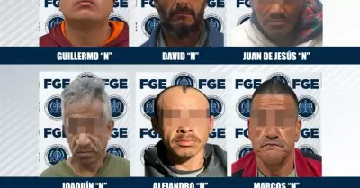 Seis implicados en narcomenudeo son vinculados a proceso