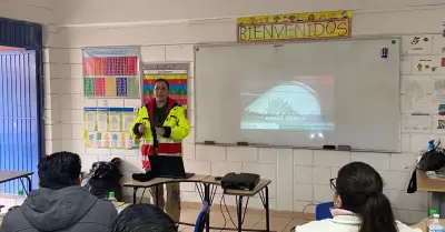 Cultura de la prevenci�n con pl�ticas informativas
