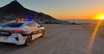 Operativo de Tr�nsito en Bah�a de Kino
