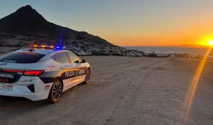 Operativo de Tr�nsito en Bah�a de Kino