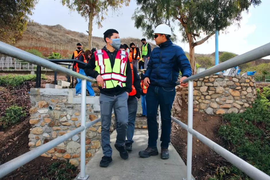 Visitas educativas a la planta de tratamiento Jos� Arturo Herrera
