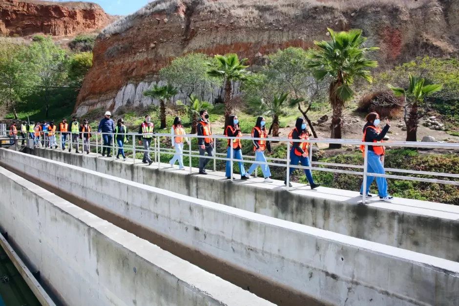 Visitas educativas a la planta de tratamiento Jos� Arturo Herrera