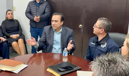 Sostiene Director Juli�n Leyzaola P�rez primer reuni�n con Mandos de la DSPM de 