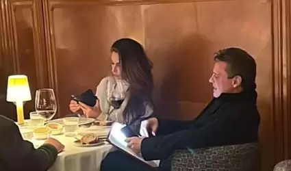 Luis Miguel y Paloma Cuevas