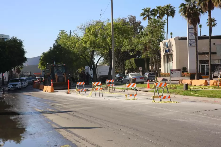 Rehabilitaci�n del colector S�nchez Taboada