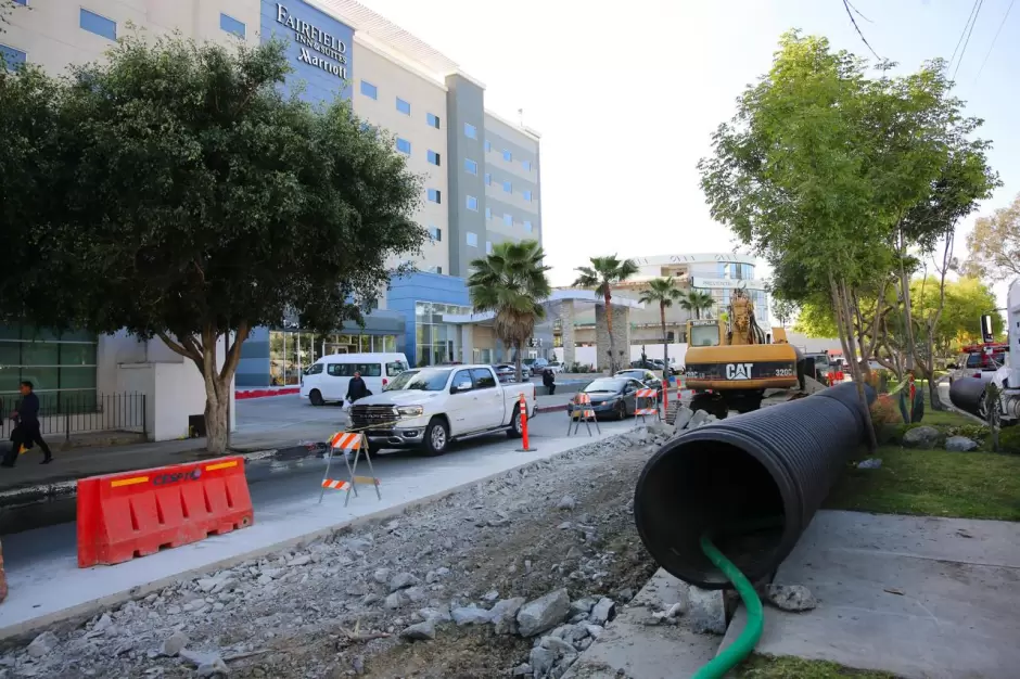 Rehabilitaci�n del colector S�nchez Taboada