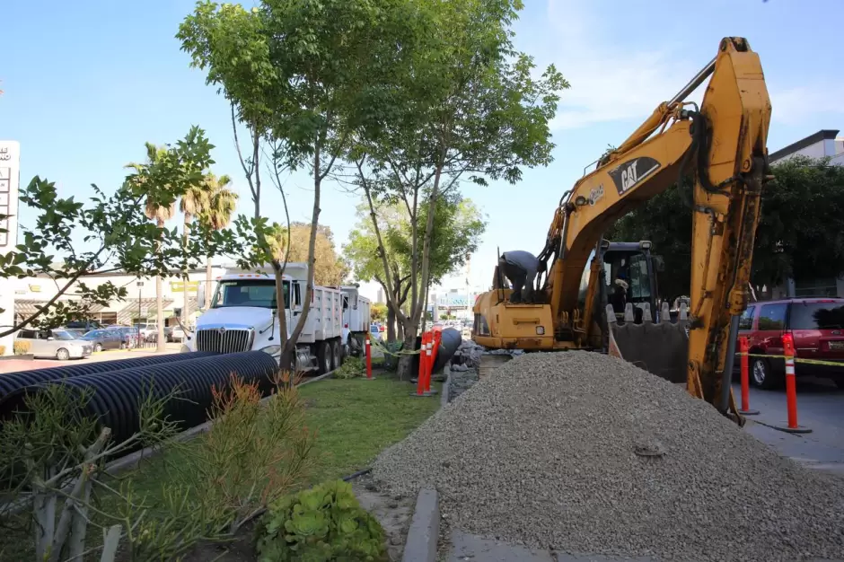 Rehabilitaci�n del colector S�nchez Taboada