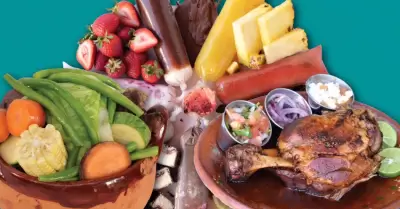 Muestra gastron�mica de San Pedro El Saucito
