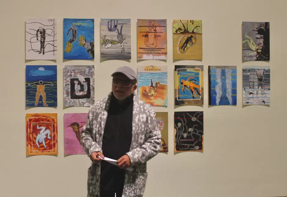 Exhibici�n "El rostro del paisaje es una m�scara" de Franco M�ndez Calvillo