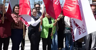 Banderazo de arranque de obra de regeneraci�n urbana en Bulevar Popotla