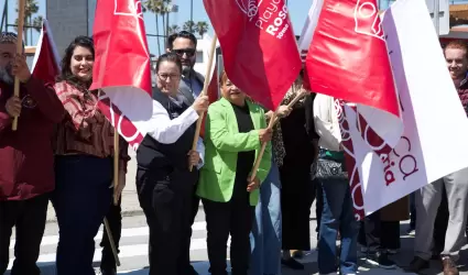 Banderazo de arranque de obra de regeneraci�n urbana en Bulevar Popotla