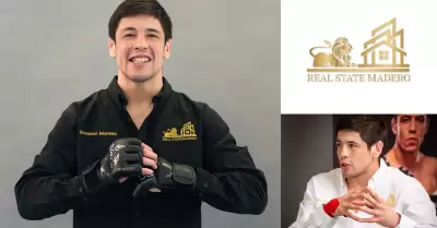 Brandon Moreno, ex campe�n de UFC, se convierte en empresario.