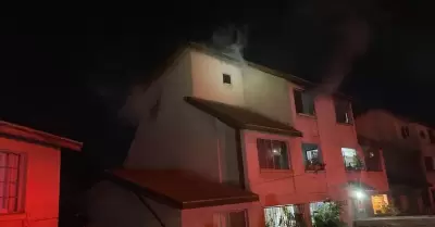 Incendio en Villas de Baja California