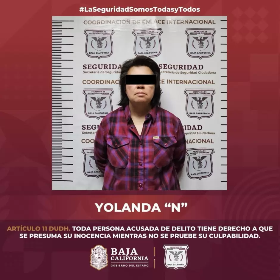 Mujer acusada de homicidio en Estados Unidos