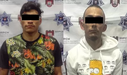 Capturan a dos sujetos armados durante patrullajes preventivos