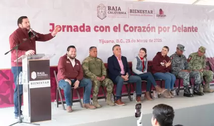 Asiste Ismael Burgue�o a la Jornada Con el Coraz�n por Delante