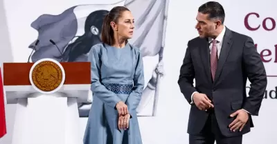 Claudia Sheinbaum y Omar Garc�a Harfuch