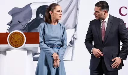 Claudia Sheinbaum y Omar Garc�a Harfuch