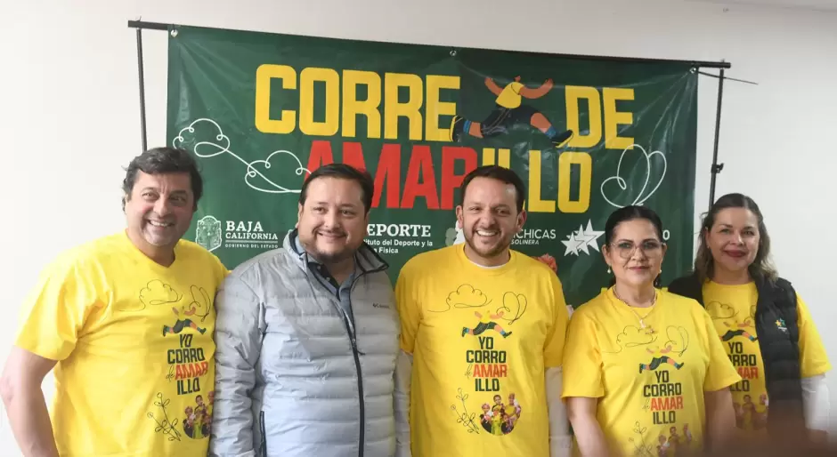 Carrera "Corre de Amarillo" en apoyo a tratamientos oncol�gicos para ni�as y ni�os