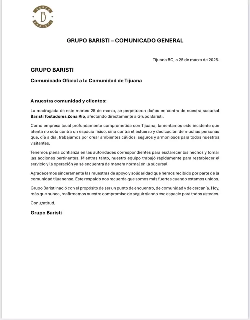Comunicado