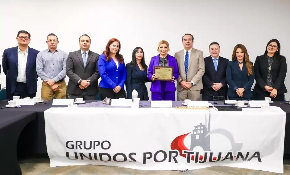 Reuni�n con grupo "Unidos por Tijuana"