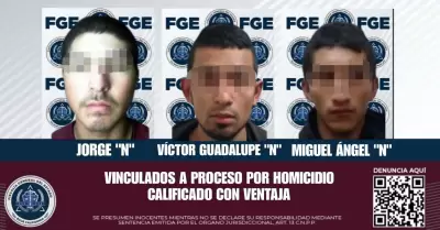3 acusados de homicidio