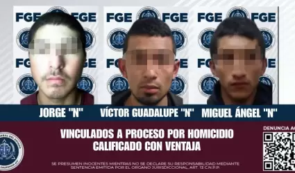 3 acusados de homicidio