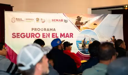 Cursos de capacitaci�n a pescadores