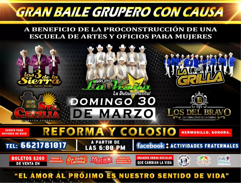 Gran Baile Grupero con Causa