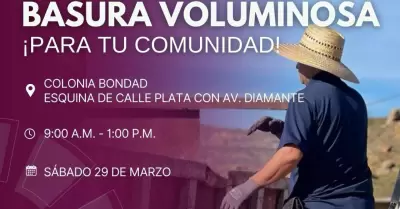 Acercar�n contenedores para residuos voluminosos