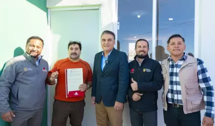 Avanza construcci�n de viviendas y regularizaci�n de predios