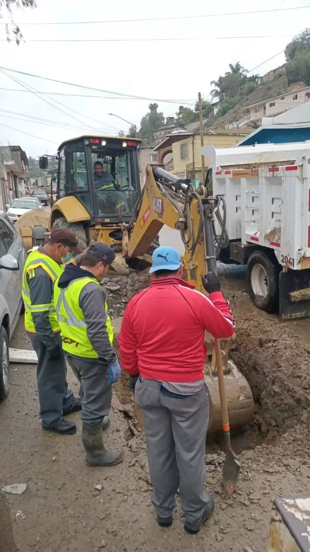 Rehabilitaci�n de redes sanitarias en Tijuana