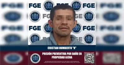 Acusado de da�o en propiedad
