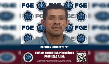 Acusado de da�o en propiedad