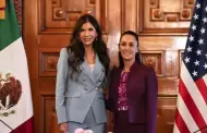 Kristi Noem se�ala a Claudia Sheinbaum de "alentar" las protestas en Los �ngeles