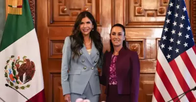 Kirsti Noem y Claudia Sheinbaum