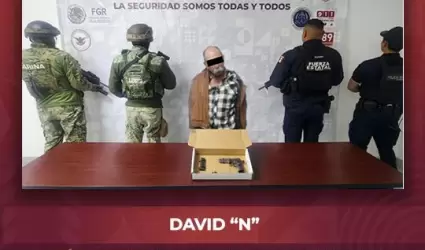 Detenido por presuntamente detonar un arma de fuego en Maneadero