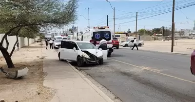 Choque / Accidente vial Hermosillo