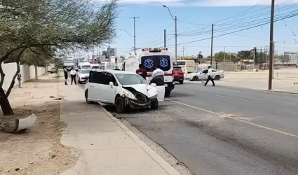 Choque / Accidente vial Hermosillo