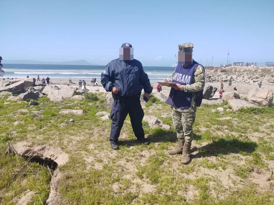 Limpieza de playas en Ensenada