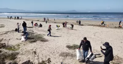 Limpieza de playas en Ensenada
