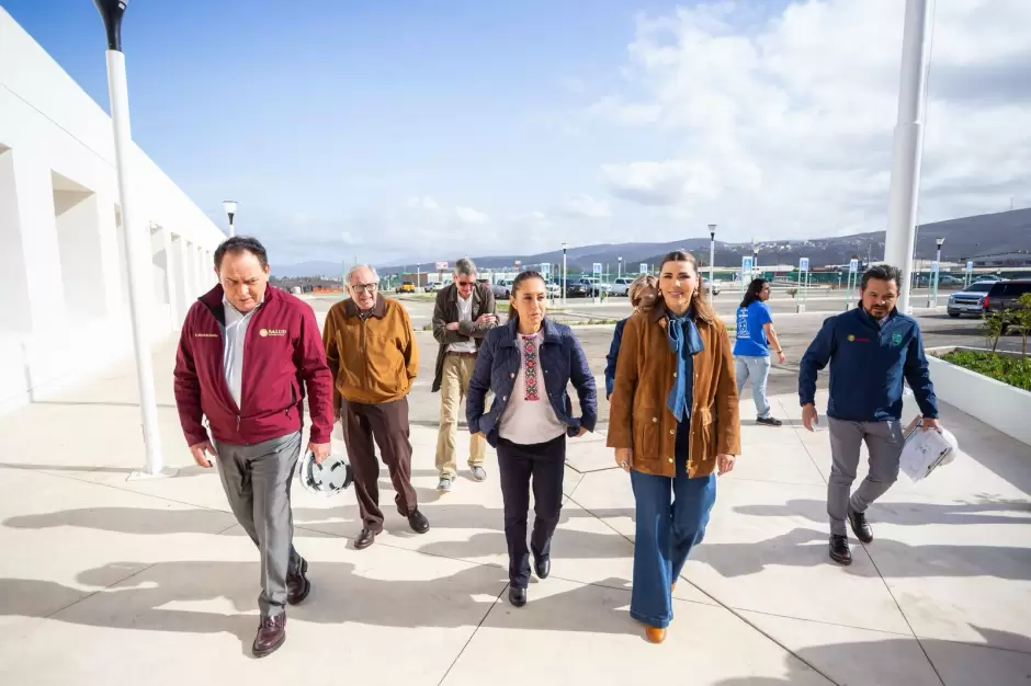 Presidenta Sheinbaum y Gobernadora de BC visitan Hospital 23 del IMSS en Ensenada