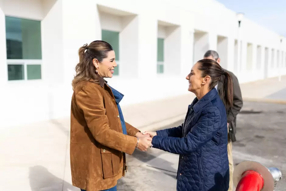 Presidenta Sheinbaum y Gobernadora de BC visitan Hospital 23 del IMSS en Ensenada