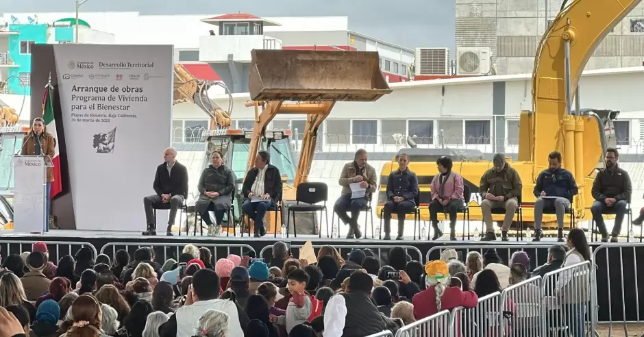 Arranca Shienbaum Programa de Vivienda para el Bienestar en Baja California