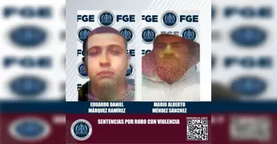 Responsables de robo con violencia